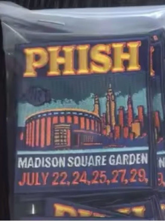 Phish Other - Madison Square Garden (MSG) Phish Limited Edition 2026 Concert Summer Tour Patch